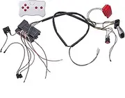 24 Volt Children Electric Car DIY Modified Wires and Switch Kit,with 2.4G Bluetooth Remote Control and Receiver,for Children Electric Ride On Car Accessories