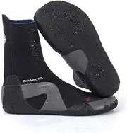 Rip Curl Dawn Patrol 3mm Round Toe Wetsuit Boots UK 5 Black