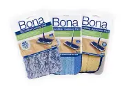 BONA MICROFIBER PADS, DUSTING + CLEANING + APPLICATOR PADS, FOR WOOD FLOORS
