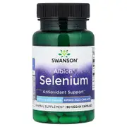 Swanson, Albion® Selenium , 200 mcg, 90 Vegan Capsules