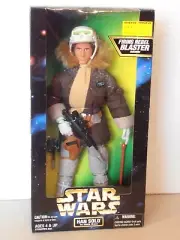 Star Wars HAN SOLO HOTH GEAR 12" figure Kenner (1997) w/ Firing Blaster