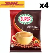 SUPER COFFEE 3-in-1 Original Instant Coffee Premix (85 sachets x 20g) x 4 PACK