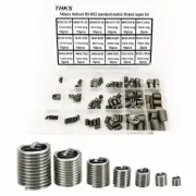 140*Helical Thread Repair Kit Set With Silver Metric Box Set New Replacement
