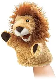 Folkmanis Little Lion Hand Puppet,18cm