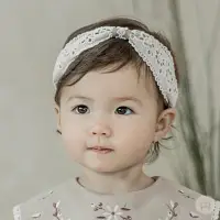 在飛比找momo購物網優惠-【Happy Prince】韓國製 Doen蕾絲女嬰兒童髮帶