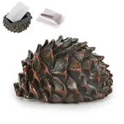 Secure Pine Key Box For Concealing Cash Nut Safe Design