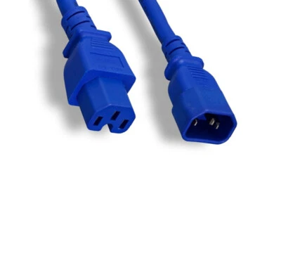 3Ft BLU Power Cable for Cisco MDS 9396T 9020 Fabric Switch Jumper Cord PDU UPS
