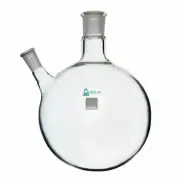 USA Lab Equipment 5L Round Bottom Receiving Flask - 2 neck 24/40 and 34/45 Ce...