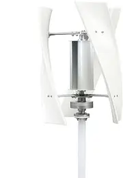 Wind Turbine Vertical Wind Turbine Generator 2000W 12V 24V 48V with Controller No Noise Small 3 Blade Portable Wind Power Turbine Generator for Home Use