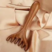 Scalp Massage Comb, Deer Antler Wide Tooth Massage Comb, Six Claw Meridian Massagecomb, Head Scalp Massager, Manual G ua Sha Drainages MassageTool, Scalps Stimulator For Women Hair Growth