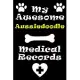 My Aussiedoodle Medical Records Notebook / Journal 6x9 with 120 Pages Keepsake Dog log: for Aussiedoodle lover Vaccinations, Vet Visits, Pertinent Inf