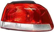 Car Rear Light Assemblies Car Tail Light Rear Reverse Driving Side Lamp No Bulb For VW Golf Mk6 6 Hatchback 2009-2013 Indicator(Outside-Right)