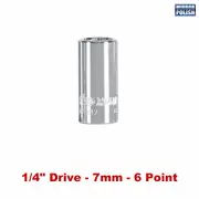 Kincrome K2805 - Socket 1/4" Drive 7mm Mirror Polish