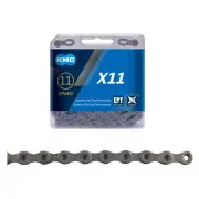 KMC E11 E-Bike Chain - 11 Speed, 136 Links, Grey