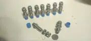 Nine New Swagelok SS-600-61-6ANKN Bulkhead Connectors 3/8" Tube 3/8" AN (JIC)