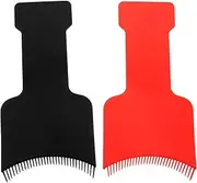 Healeved Hair Coloring Boards 2pcs Highlighting Kit Paddle for Hair Dyeing and Styling