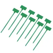 250pcs Marker Cable Zip Ties, 4 Inch Self-Locking Labels Zip Tie Wraps,Green
