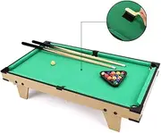 Extra Large Tabletop Billiard Game, Mini-Pool Table for Family Camping Trip, Very Sturdy and Easy to Assemble