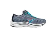 Mizuno | Womens Wave Rebellion Racing Performance Running Shoes (India Ink/Blue/Red)