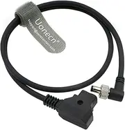 Uonecn 24 Inches Power Tap D-Tap Male to Locking DC Cable for Video Devices PIX-E7 7 Touchscreen Display and Hollyland Mars 400s