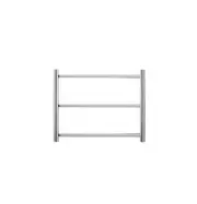 550*450*120mm Wall Mounted Stainless Steel Non-Heated Towel Rails - 3 Bar Hand-polished Mirror Finish