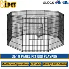 i.Pet 36" 8 Panel Pet Dog Playpen Puppy Exercise Cage Enclosure Fence Play Pen