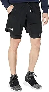 [adidas] Mens Tennis Melbourne 7 Inch 2 in 1 Shorts