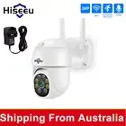 Hiseeu 3MP PTZ Wireless WiFi Security Camera Outdoor CCTV System 2 Way Audio