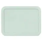 Pyrex 7210-PC Muddy Aqua Rectangle 3 Cup Plastic Storage Lid for Glass Dish