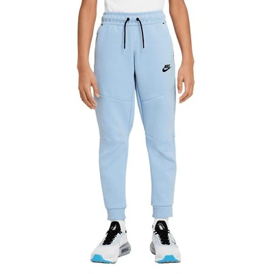 Nike Sportswear Tech Fleece Pants Sky Blue/Black CU9213-436 Grade-School Size