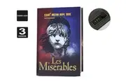 Vivva Book Safe Code Locker Book Secret Hidden Security Safe Cash Money Jewellery Box-Les Miserables