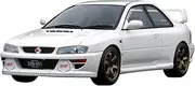 Ignition Model 1/18 Subaru Impreza 22B-STi Version (GC8 Revision), White, Finished Product