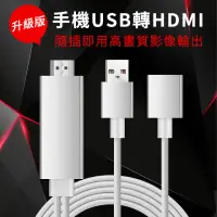 在飛比找momo購物網優惠-【JHS】手機轉HDMI影音傳輸線 Apple/Androi