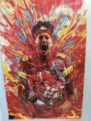 Canvas Poster Wall Art Decor Print Unframed:16x24inch Patrick Mahomes KC Fans