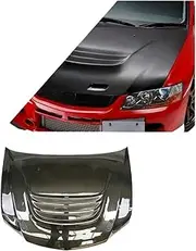 Car Accessories Carbon Fiber MS Sport Style Hood Bonnet Fit For 2003-2007 Compatible for Evoulution 8-9 EVO 8 9 Hood Cover