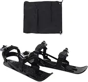 Mini Ski Skates, Mini Ski Shoes, Adjustable skis, Can be Attached to ski Boots, Good for Downhill Skiing Winter Sports for Kids