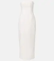 [SIR] SIR Evalita linen bustier maxi dress AU 8 white