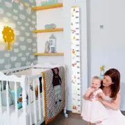 Children Height Measuring Rulers from Baby to Adult Removable Roll Up qiySb