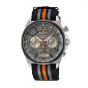 Seiko SSB403P1 Men's Quartz Chronograph Watch - Grey Dial, NATO Strap