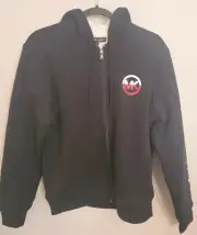 Michael Kors Sweater S size Black Lined Full Zip Hoodie Sweater Fall