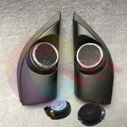 ❤ Front A-Pillar Tweeter Speaker Cover w/ Chrome + Speaker For Honda City 15-18 (for: Honda)