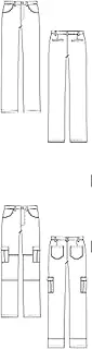 Thread Theory Designs Jutland Pants Pattern, Brown