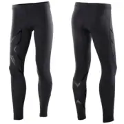 GENUINE || 2XU Youth Girls Compression Long Tights - Black/Nero
