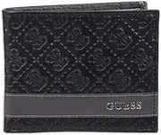 [GUESS] Men's Leather Slim Bifold Wallet