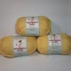 Stitch Nation by Debbie Stoller Washable Ewe 100% Wool Yellow Australia 3 Skeins
