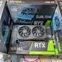 在飛比找Yahoo!奇摩拍賣優惠-ASUS 華碩 DUAL-RTX3060TI-8G-MINI