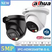 Dahua IPC-HDW2549TM-S-IL 5MP Full-Color Mic WizSense IP Camera PoE Smart Light