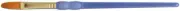 Crafter's Choice Gold Taklon Oval Wash Brush-1/2" Width R9950-1/2
