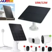 10W 12W Solar Panel for Arlo Ultra/Ultra2/Pro 3/Pro Essential Spotlight Charger