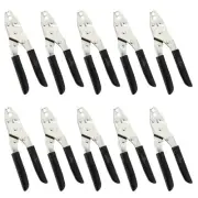 10 Leviton Video Coax Crimp Tool Kit w/ Cable Strippers RG6 RG59 40809-VCK